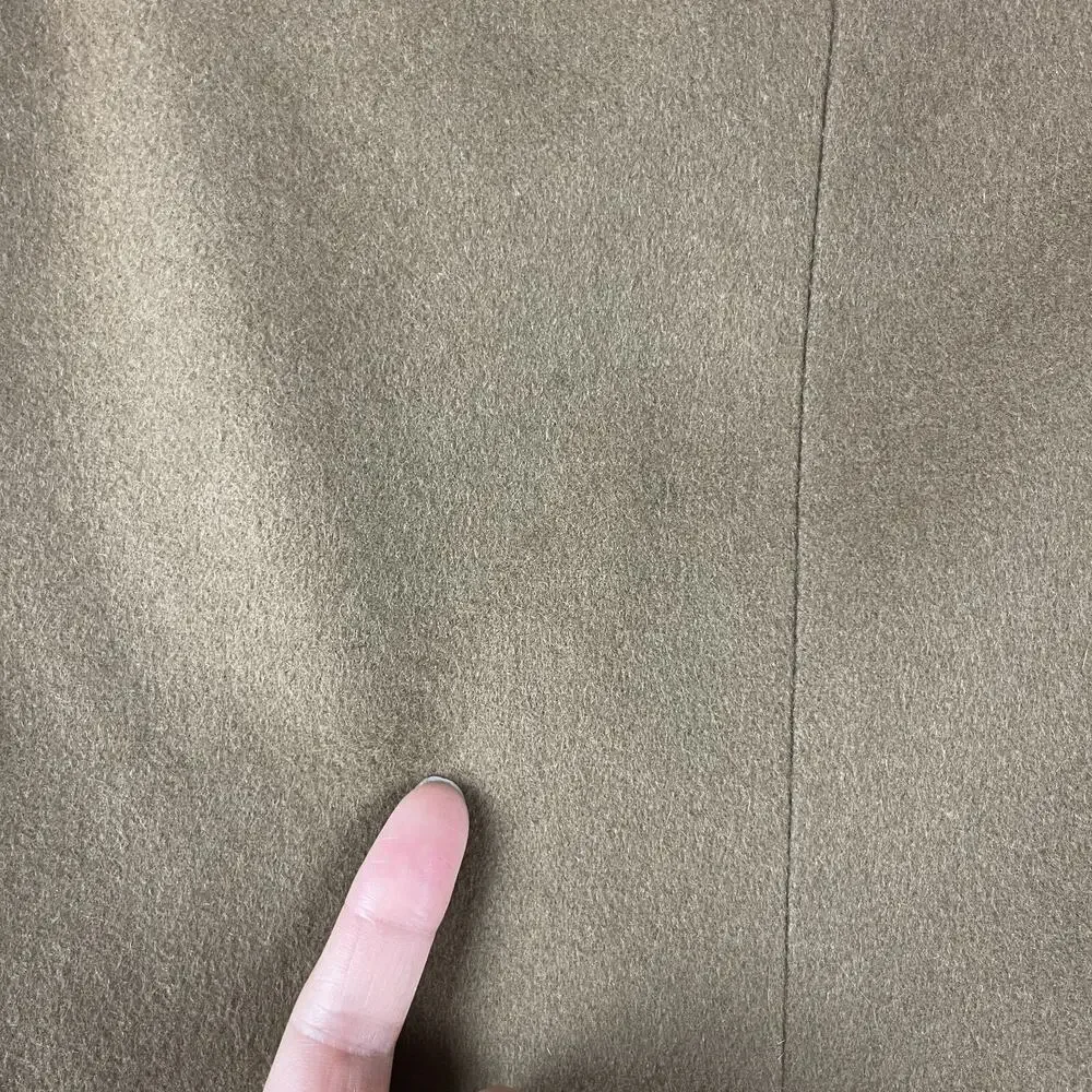 VTG Rogers Scott Cashmere Blazer Sport Coat Mens 44R Tan USA Made Career